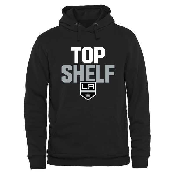 Men's Los Angeles Kings Top Shelf Pullover Hoodie - Black,We sell and wholesale Men's Los Angeles Kings Top Shelf Pullover Hoodie - Black on line form chian!